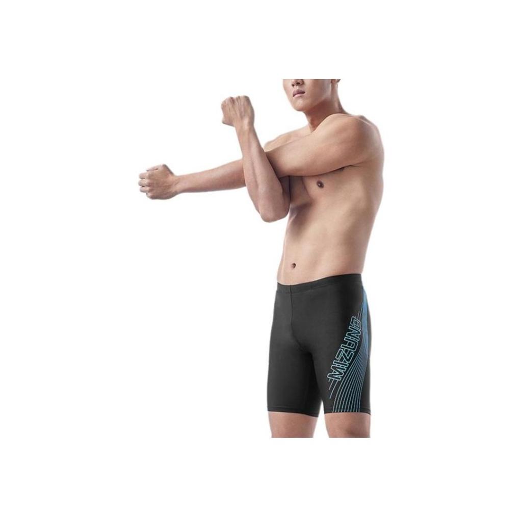 Mizuno Серия Advanced Дышащие Быстросохнущие Удобные Мягкие Плавки Мужская одежда для плавания Черный Синий N2CB3121AA