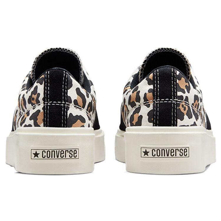 Converse Кеды унисекс Skid Grip Cvo с леопардовым принтом, черные 171985C