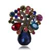 Букет Кристалл Брошь, Высококачественные Аксессуары Для Одежды Брошь Булавка