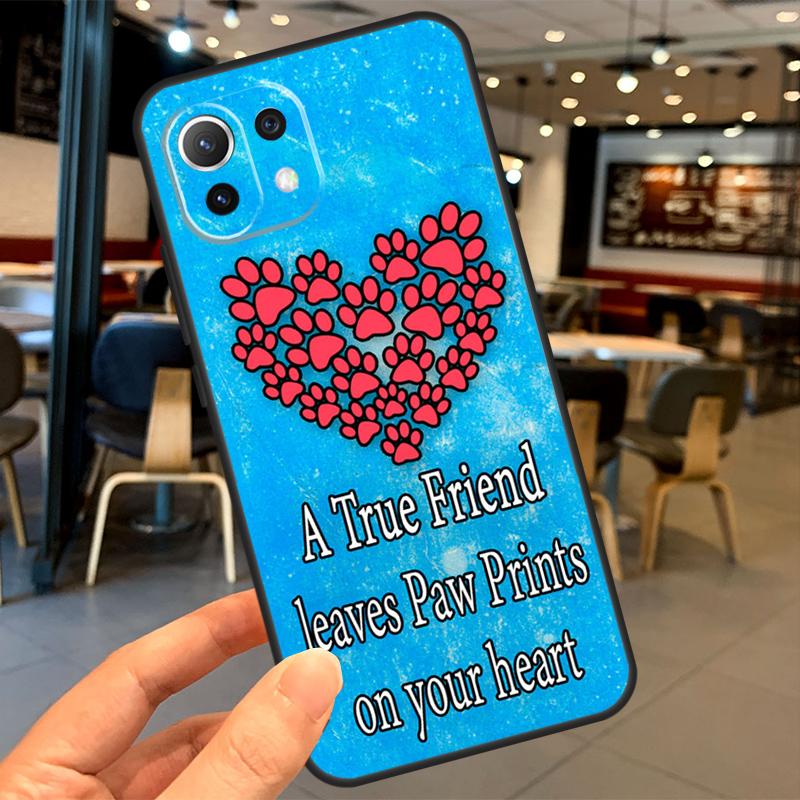 Dog Friends Cat Pet Paws Case For Xiaomi 14T Pro 11T 12T 13T 13 14 15 Ultra POCO X7 Pro X3 X5 X6 F5 F6 M6 Pro Coque