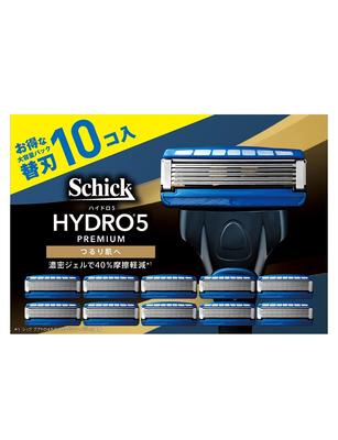 Сменные лезвия Schick Hydro 5 Premium для гладкой кожи (10-Pack) Лезвие для бритья