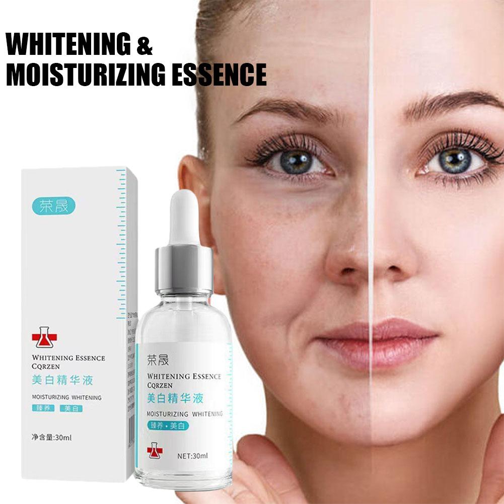 Whitening Moisturizing Essence Remove Frekle Dark Spots Smooth Brighten Skin Facial Fade Anti-A W8S6