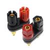 Binding Post Red Black Connector Audio Amplifier Terminal Double Banana Socket