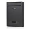 Jssmst Dial Matte Black (Jessmat) Wall-Mounted Mailbox, Metal, (06-Dial)