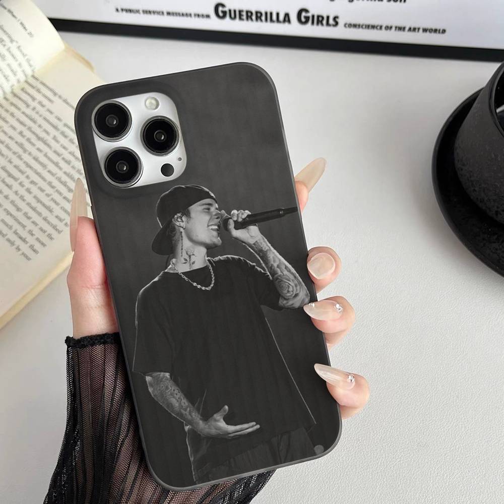 Чехол для телефона певца Джастина Бибера для iPhone 11 12 13 14 15 16 17 Pro Max PLUS Pro Волна Гофрированный силиконовый чехол