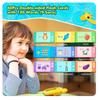 Kids Language Learning Toy Russian Spell Electronic Book Talking Flash Cards Education Toddlers 2-6 Years Reaing Machine Gift Toy