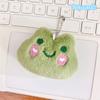 Cute Animal Keychains Plush Rabbit Frog Cat Doll Keychains For Car Keys Accessories Kawaii Small Bear Plush Keychain On Backpack