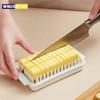 Butter Cutting Box Auxiliary Covered Butter Cutter Storage Storage Box Baked Cheese Cheese Slicing Storage Box