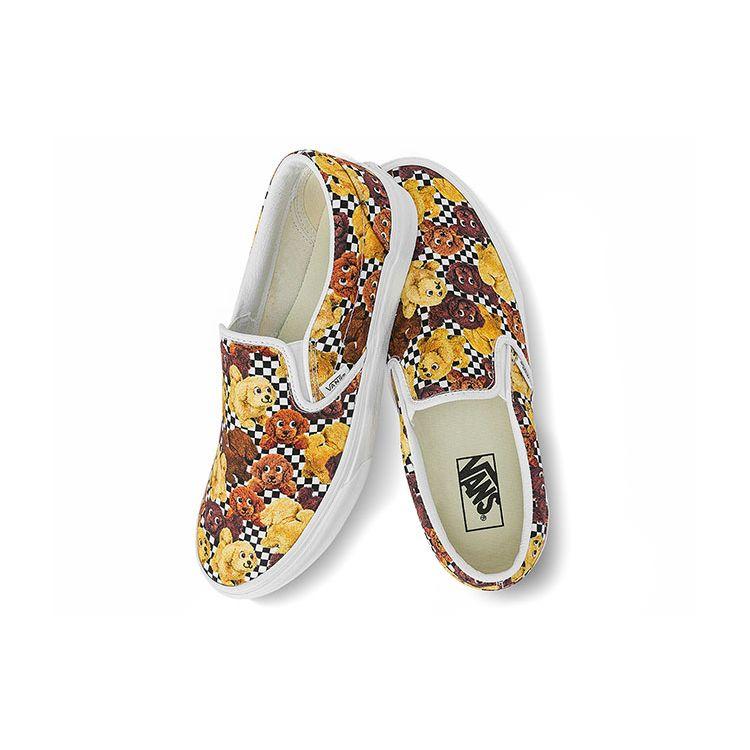 Vans Классические слипоны Anaheim Factory — кроссовки унисекс с рисунком в виде животных, коричневые Potting-Soil VN0A7VCFDMV