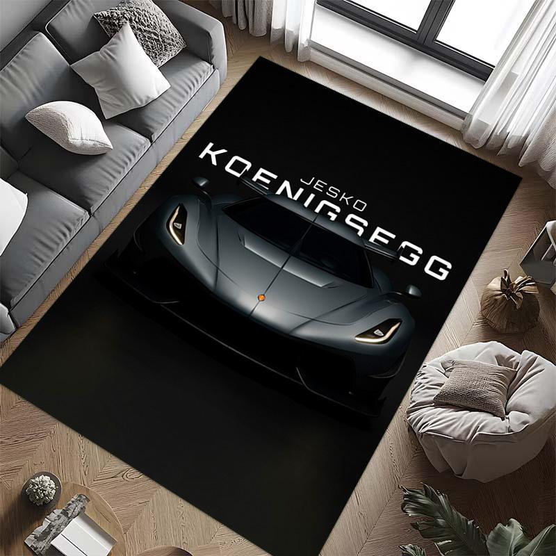 Koenigsegg Jesko: Ковер Элегантность Домашний Декор Придверный коврик Искусство Рождественские подарки Защитная подкладка