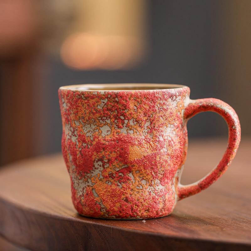 Керамическая кофейная чашка в скандинавском стиле, для послеобеденного чая, для американского латте, для латте, чашка-цветок, креативная кружка, бытовая чашка