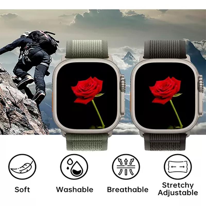 Ремешок Trail Loop Для Apple Watch ultra 3 2 ремешка 49мм 40мм 44мм 46мм 45мм 41мм 42мм correa Браслет iWatch Series 10 9 8 7 SE 11