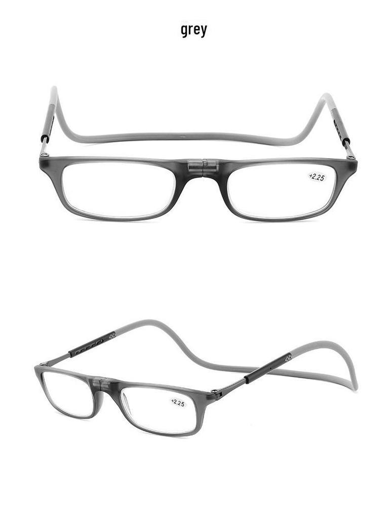 Free Shipping TR90 Magnetic Reading Glasses – Lightweight, Neck-Hanging, Anti-Blue Light, Unisex, Comfortable