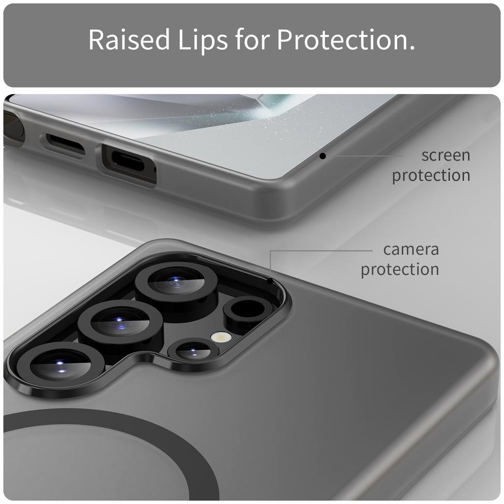 Магнитный Беспроводной Зарядный Чехол Magsafe Для Samsung Galaxy S25 S24 Ultra S25 Plus S24 FE Роскошный Ультратонкий Мягкий ТПУ Чехол