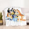 Bluey's Birthday Bash Blanket Soft Warm Cozy Great for Chair Picnics Couch Four Seasons Universal Playful Design