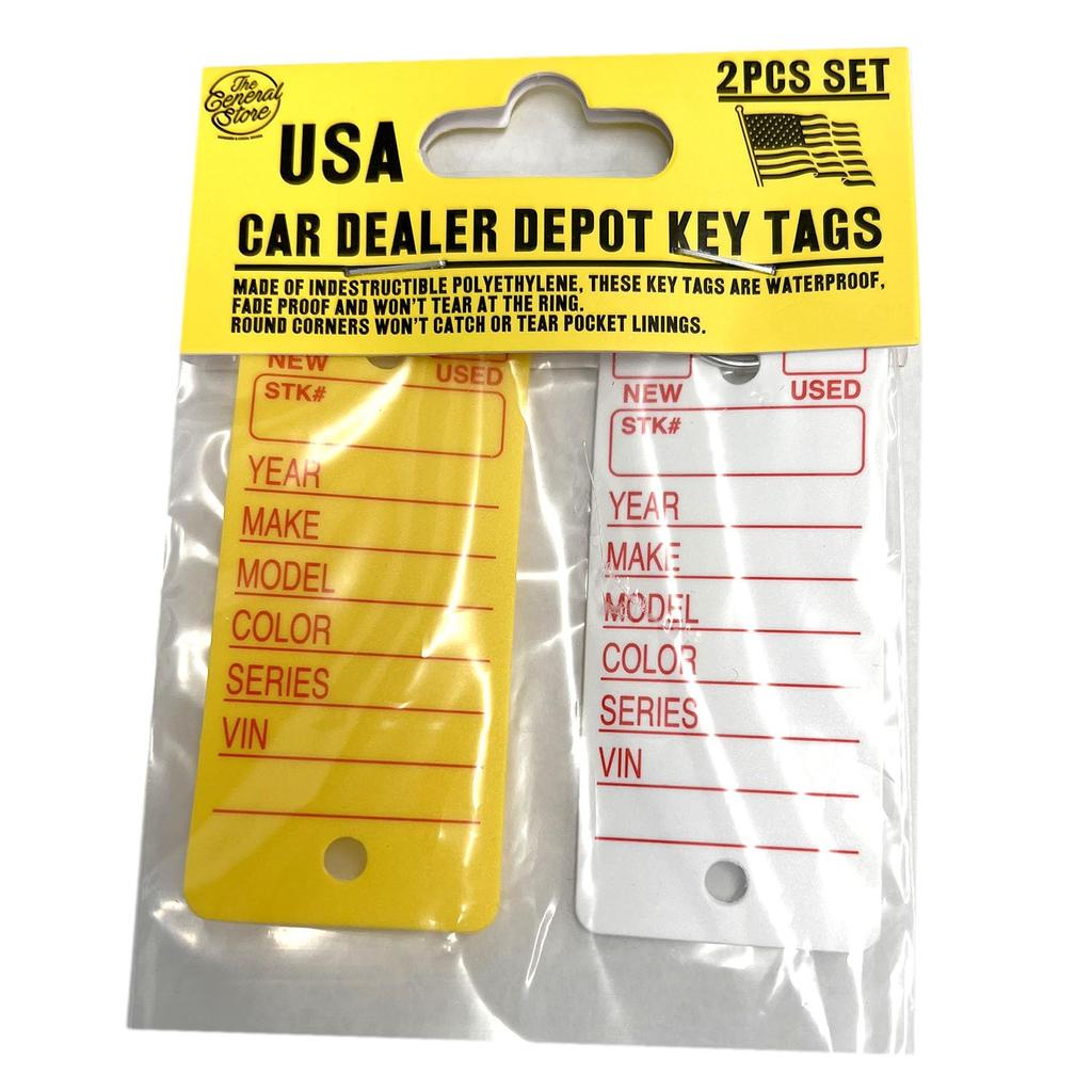 2 шт., бирка для автомобиля американского дилера, американский повседневный винтажный брелок, разные американские товары; USCAR-