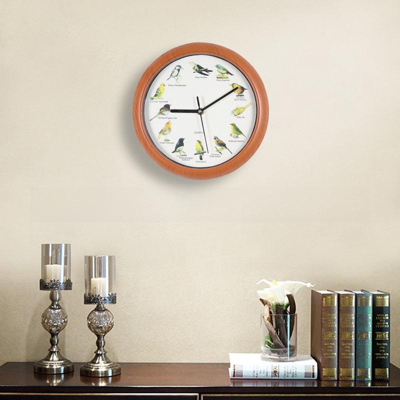 Ретро американские настенные часы с птичьим криком - время часа кукушки для гостиной
