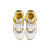 Air Jordan 4 Retro Vivid Sulphur Женские кроссовки Белый кокосово-молочный антрацит AQ9129-101