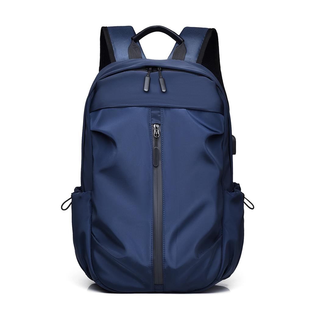 Casual Backpack Men'S Trendy College Student Schoolbag Fashionable Simple Commuter Lightweight Computer Bag Spot