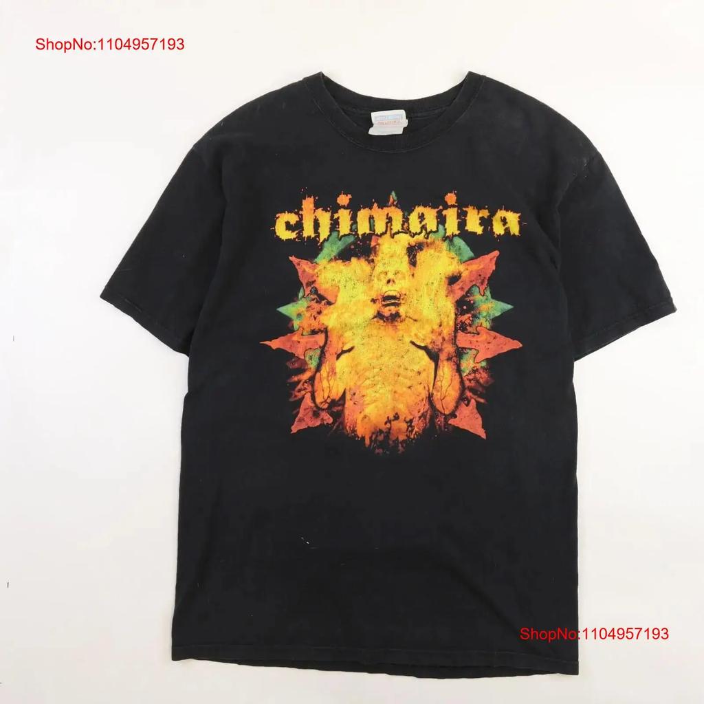 Vintage Chimaira T Shirt Size Medium vintage Washed Versatile Breathable fashion homme designer clothes graphic Stylish Soft