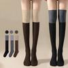 Women Thigh High Socks Over The Knee Wool Knit Warm Socks Thick Thermal Long Boot Stockings Autumn Winter Leg Warmer