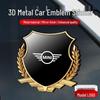 Наклейка-эмблема на крыло BMW MINI COOPER 'Колос': Металлическое декоративное покрытие кузова для моделей F55/F56