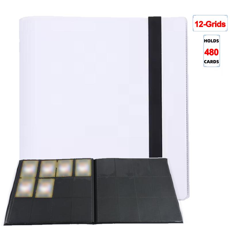 160/360/480 Cards Capacity Pocket Holder Binders Albums For Game Card Book Sleeve Holder PP Cover Ideal For Basketball Cards NEW