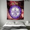 Ujpest FC Wall Tapestry Aesthetic Wall Hanging Printed Fabric Blanket Decorative Tapestries for Bedroom Living Room Home Decor
