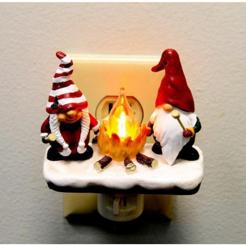 Призрачный костер мерцающий ночник Хэллоуин жуткий костер мерцающий ночные огни