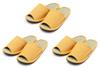 Japanese Cross Mosquito Kasuri Pattern Tatami Set of 3 [Lifestyle] Japanese-made Front-Opening Slippers, Large, [Kahoku Slippers, Kahoku, Yamagata,