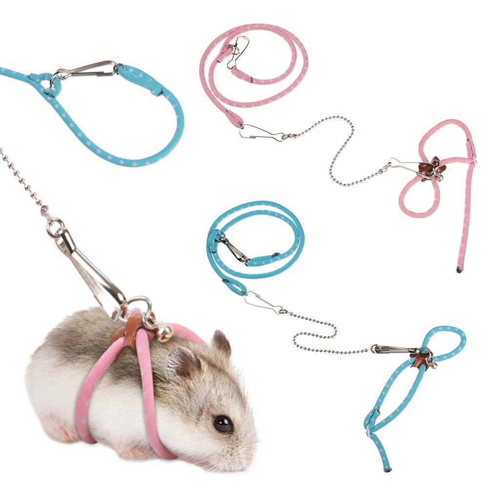 Nylon Pet Pig Ropes Adjustable Parrot Mouse Rope Ferrets Rat Leash Bird Leashes Hamster Harness