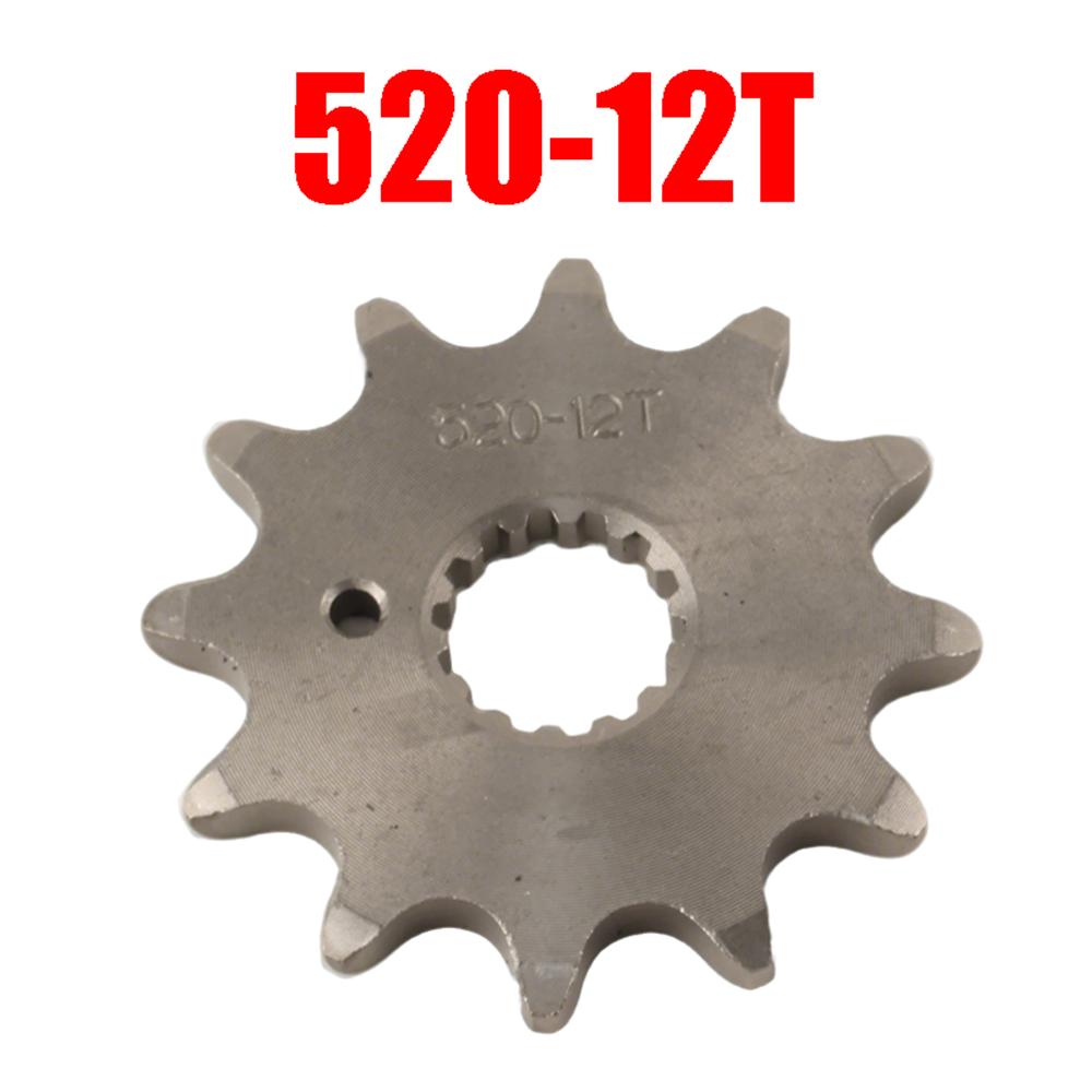 For Kayo kt250 KT 250 Mtr 250cc 2t Loncin MT250 Motorcycle Accessories 520 Chain Front Sprocket 11T 12T 13T Tooth Pinion Gear