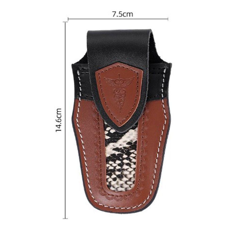 Black&Brown Waist Knife Scabbard Foldable Case Holder New Hunt Camping Pocket Outdoor Tool