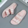 Summer New Men's Soft Sole Slippers Couple Style Beach Shoes Indoor Outdoor Dual Use Flat Bottom Slippers Lightweight Non Slip