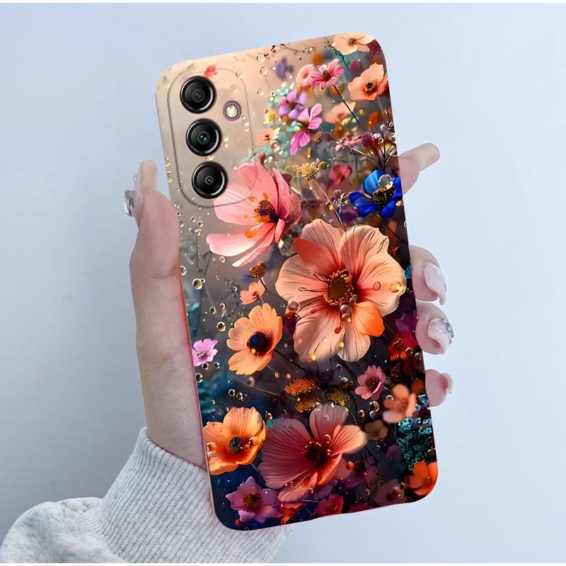 Для Samsung Galaxy A14 4G Чехол A145 Мягкий ТПУ Силиконовый Чехол Милый Чехол для Телефона с Астронавтом и Пандой Для Samsung A14 5G A146B Coque Funda