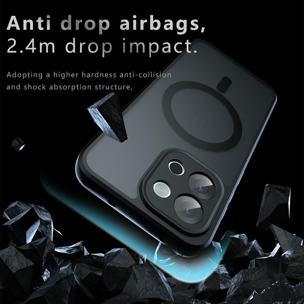 Для OnePlus 13T 5G Чехол Совместимый с MagSafe ТПУ+ПК Матовый Чехол для телефона