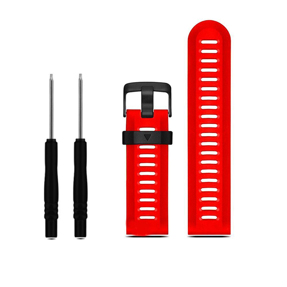 Colorful 26mm Width Outdoor Sport Silicone Wrist Strap Watchband Replacement Bracelte Watch for Garmin Fenix 3 HR 5X Watch Band