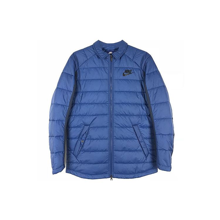 Nike Thermal Sports Cotton Jacket Men Jackets Blue 943355-423
