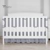 4Pcs/Set Crib Rail Covers Protect Your Baby's Crib Prevent Collisions Solid Color Heightened Crib Rail Covers