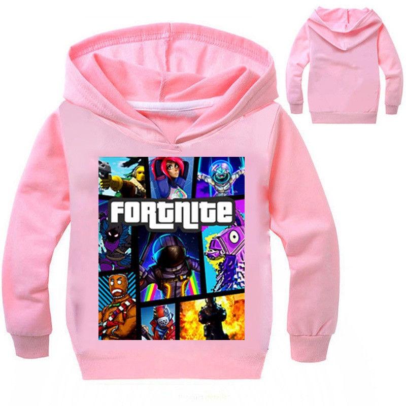 Игровой детский худи Fortnite для мальчиков и девочек, толстовка, свитшот