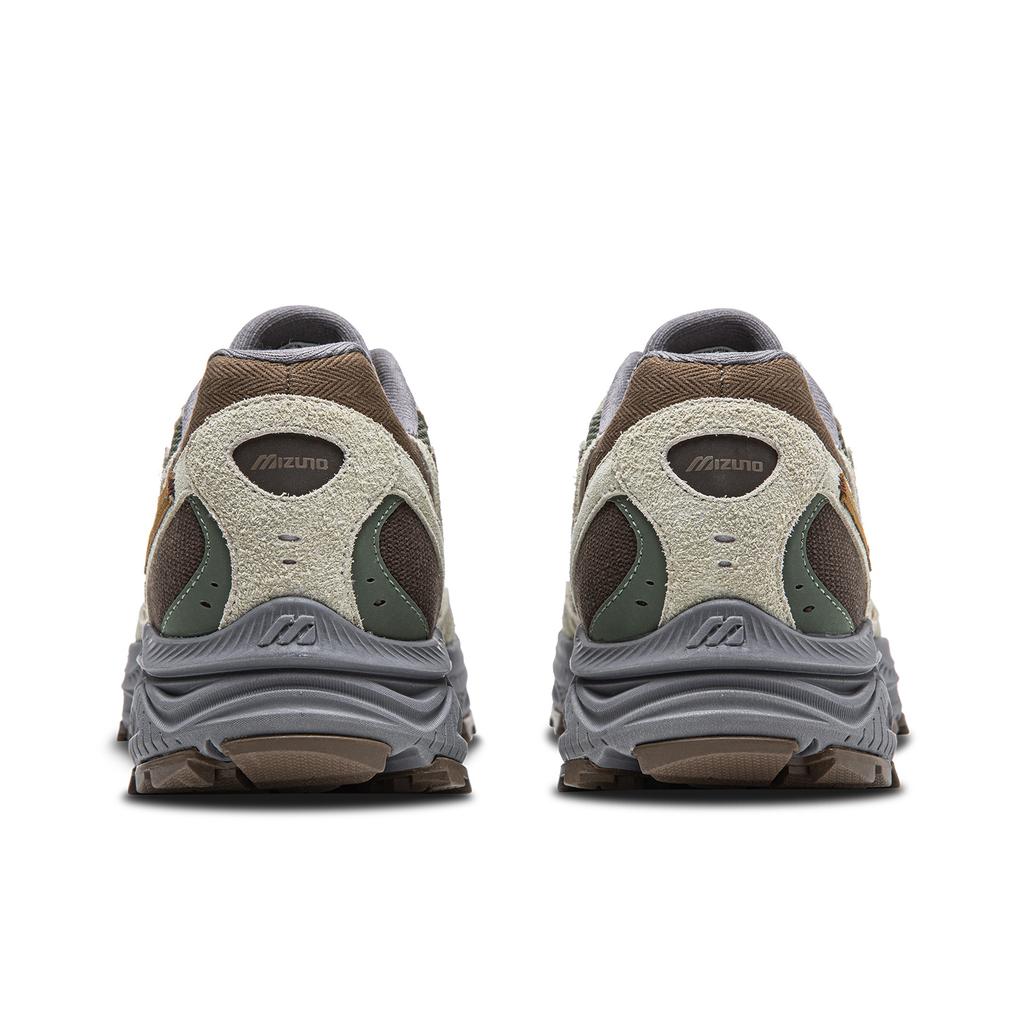 Mizuno Racer Adv Outdoor Прочные Нескользящие Повседневные Удобные Универсальные Низкие Кроссовки Унисекс Темно-Коричневый D1GH241213