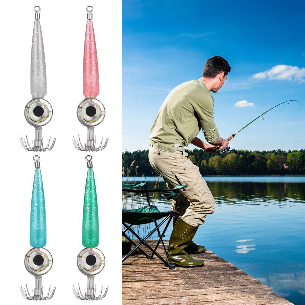 Angling Supplies Attracting Fish Squid Hooks Flashing Luminous Bait Light Led Fish Lamp Lure Light