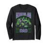 Monster Jam Grave Digger Dad Family Motorsports Long Sleeve T-Shirt