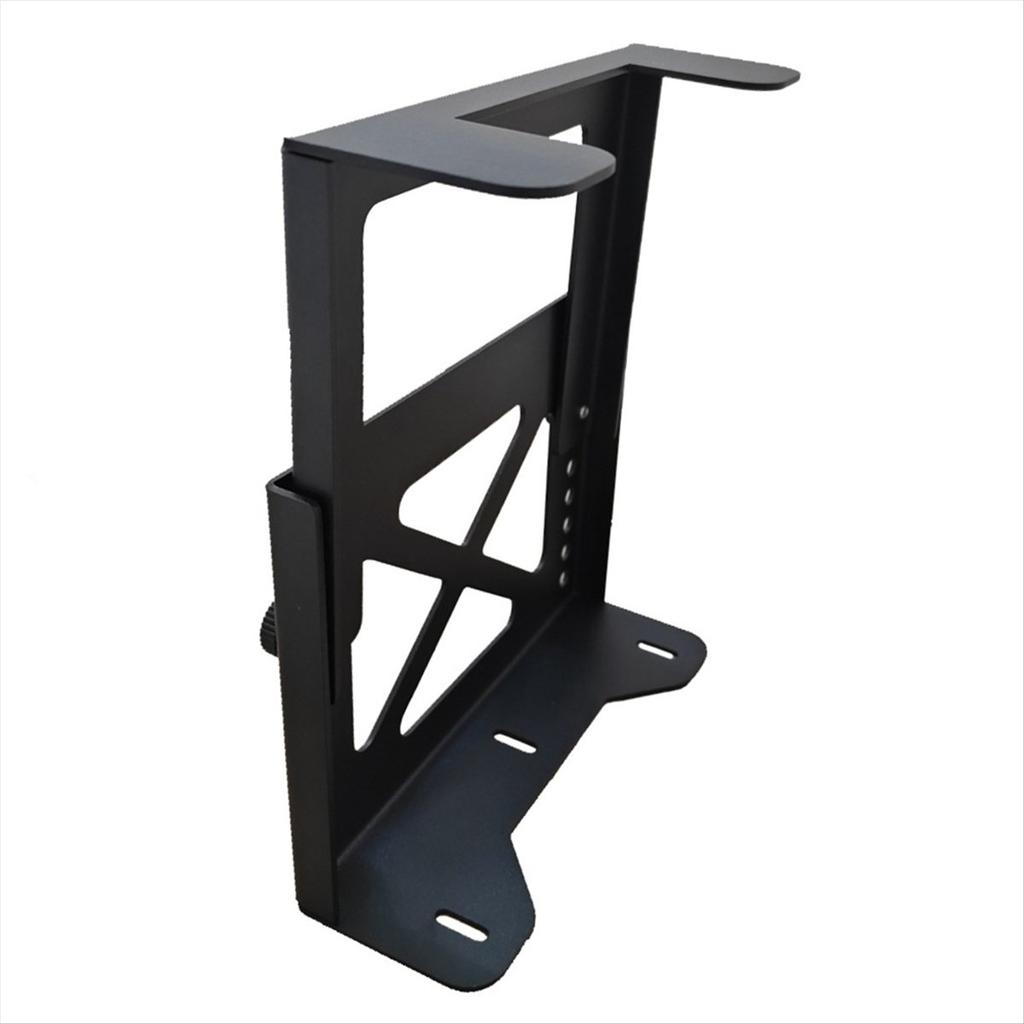 Регулируемый держатель-кронштейн для ПК или NAS под стол, Совместим с NAS, CPU, ИБП, Настольным компьютером малого форм-фактора