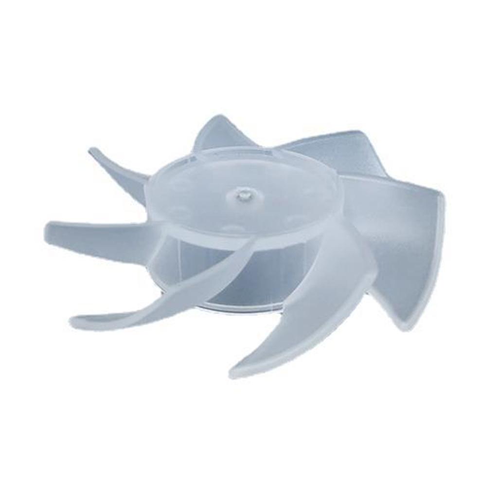 Small Power Mini Plastic Fan Blade 7 Leaves For Hairdryer Motor Handheld Fan Hanging Neck Fan