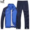 Men's Set Man Sportswear Sporting Suit Casual Sweatsuit Male's Walking Tracksuit Sets Size L-5XL