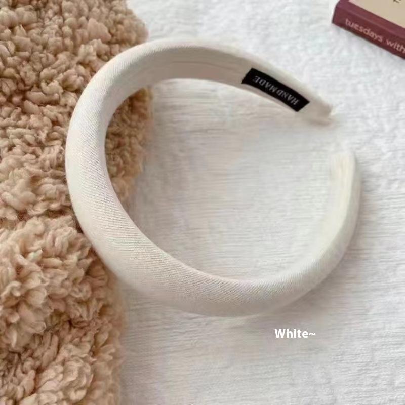 Высокая заколка для волос, губчатая повязка на голову, широкополая, женская, на все случаи жизни, популярная в сети, для выхода в свет, для умывания лица, повязка для прижимания волос, головной убор