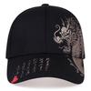 Summer Sunscreen Chinese Style Dragon Print Baseball Cap Fashion Casual Cotton Rapper Hip Hop Caps Trucker Hat Golf Hats