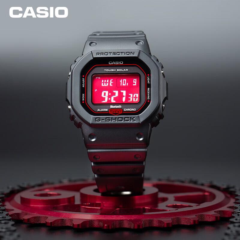 Мужские цифровые часы Casio G-SHOCK GW-B5600AR-1 с солнечной батареей