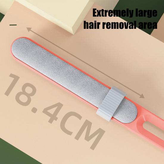 Стикер для волос Портативная многоразовая мощная щетка для удаления волос Двусторонняя щетина из филамента Большая жирная портативная шерсть